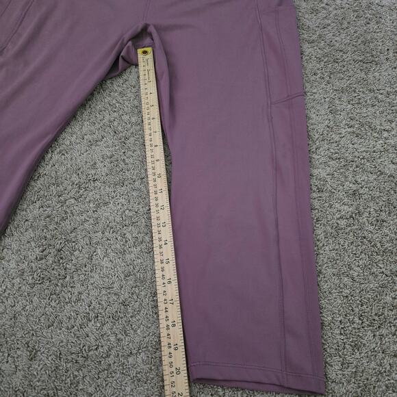 Athleta Ultimate Stash 7/8 Tight High Rise Leggings Mauve Purple Plus Size 3X - Picture 4 of 9